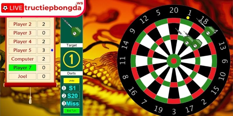 Cập nhật quy luật cá cược phi tiêu cho newbie